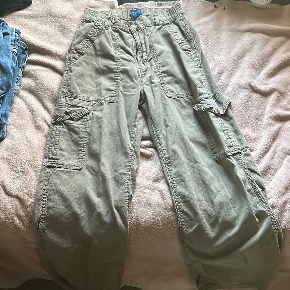 Brown cargo pants